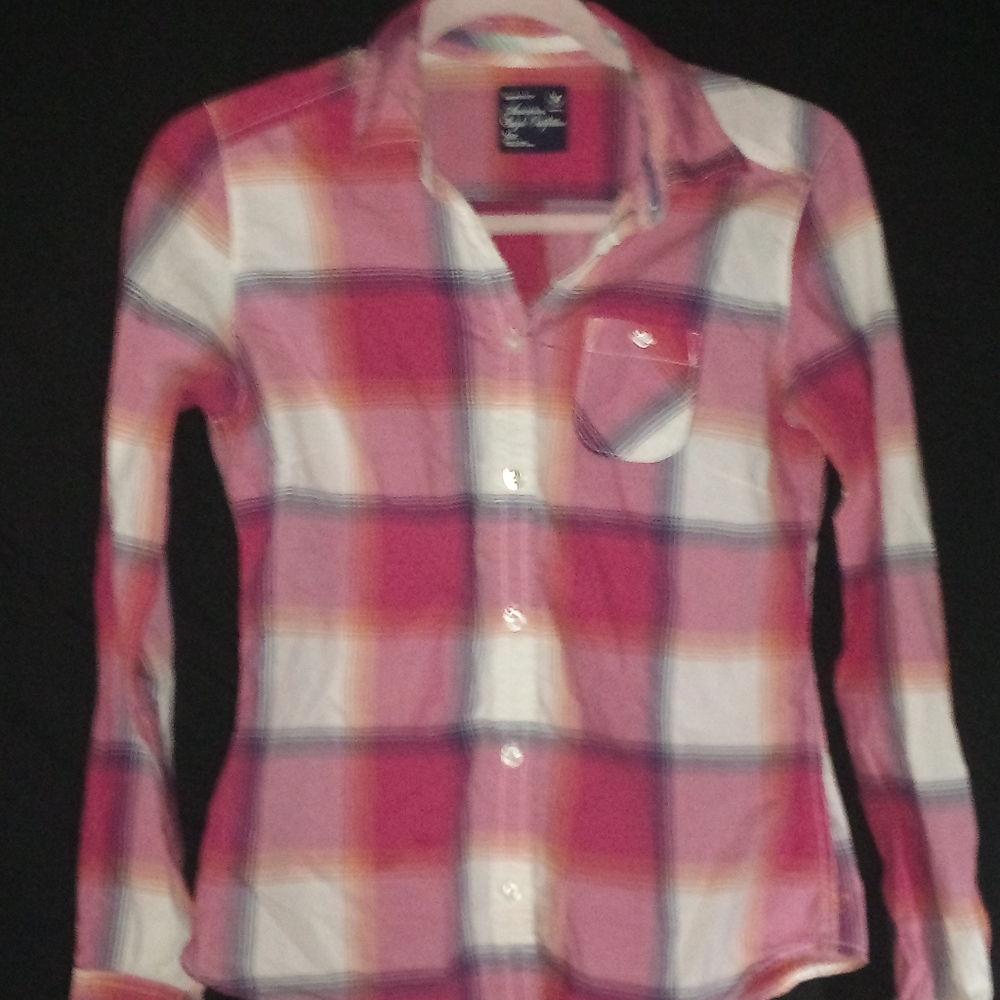 American Eagle Outfitters plaid colored shirt